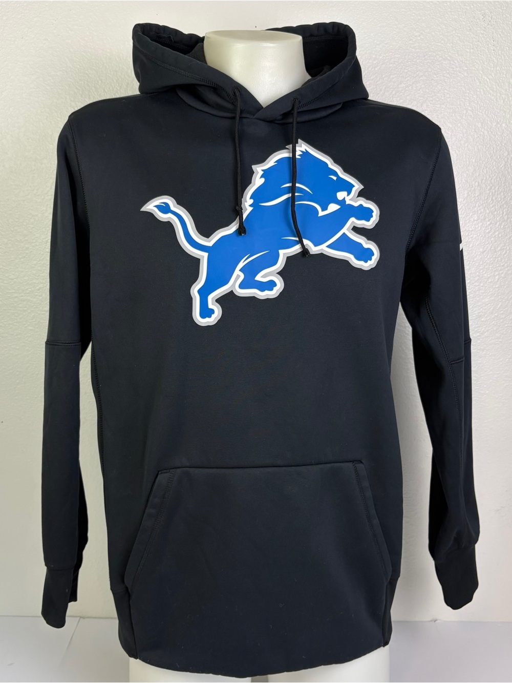 Nike Detroit Lions NFL Dri-FIT Pullover
Hoodie Men's Large Black